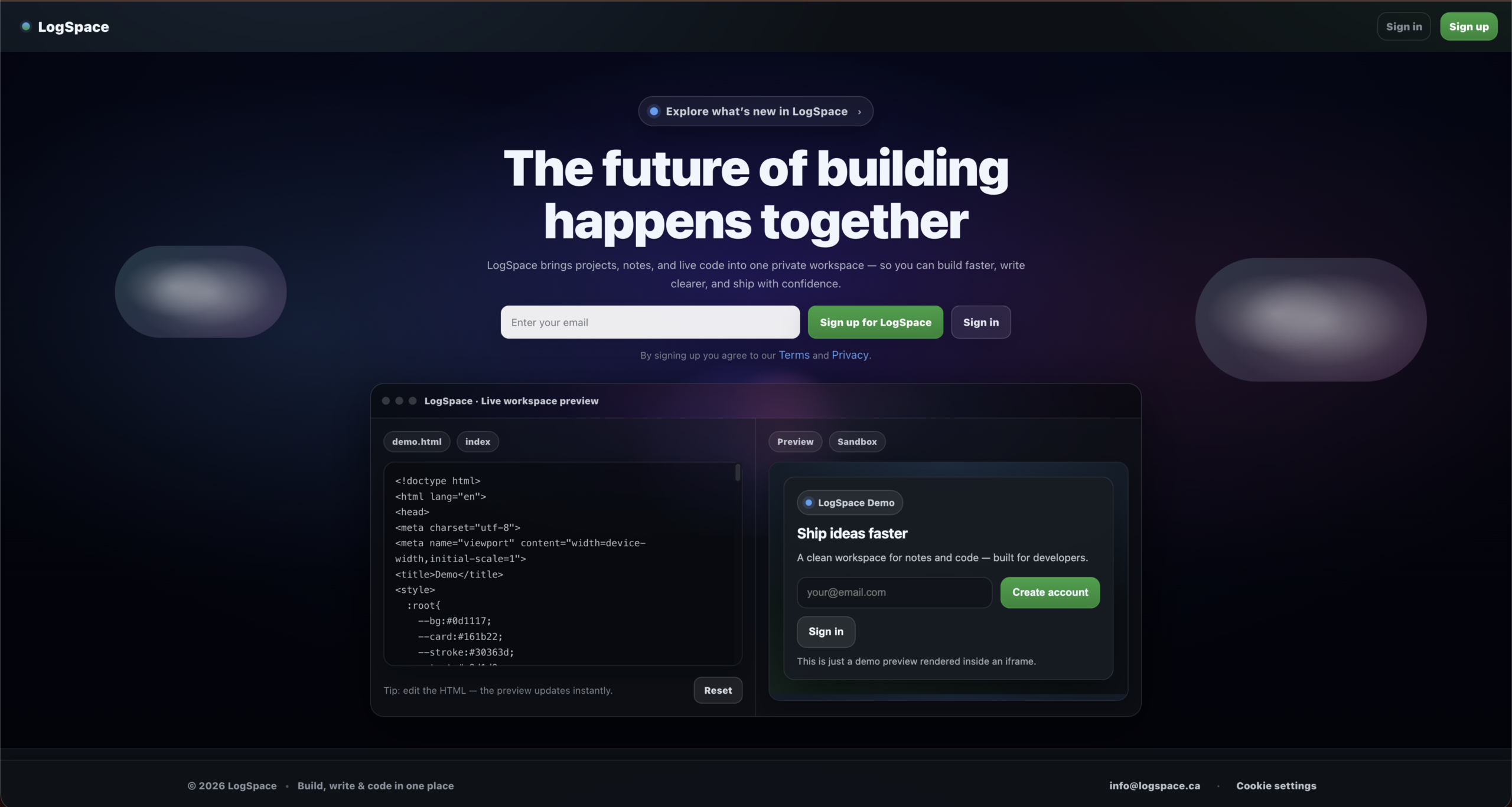 LogsSpace